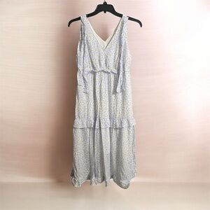 By the River - Floral Sleeveless Dress